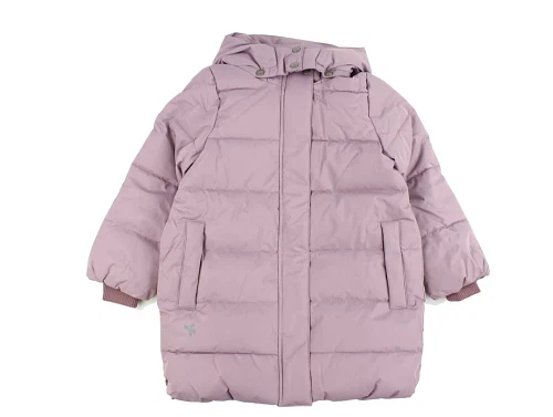 Wheat soft lilac puffer vinterjakke Yrsa
